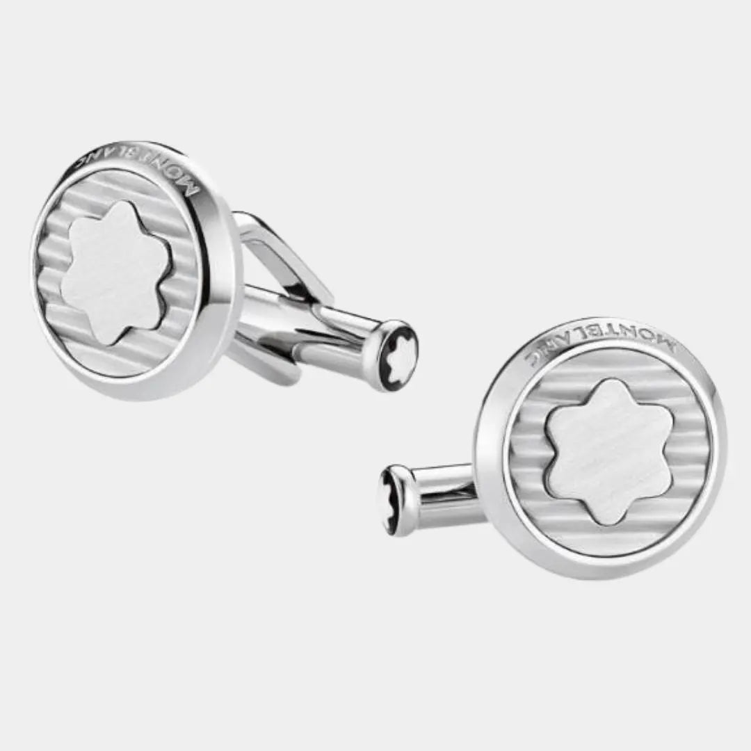 Boutons de Manchette Montblanc - Collection Urban Spirit - Acier Montblanc