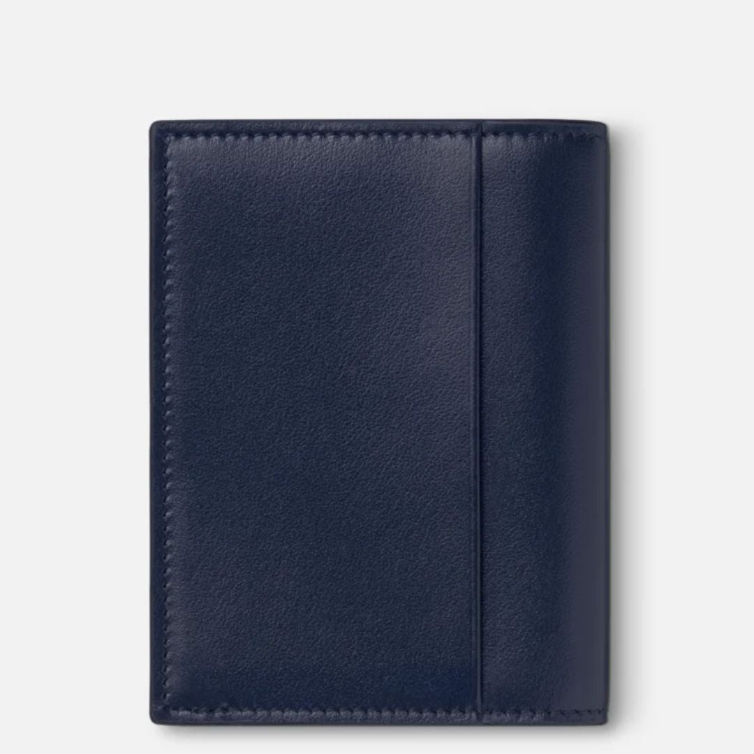 Portefeuille 4cc Montblanc- Meisterstuck bleu Montblanc