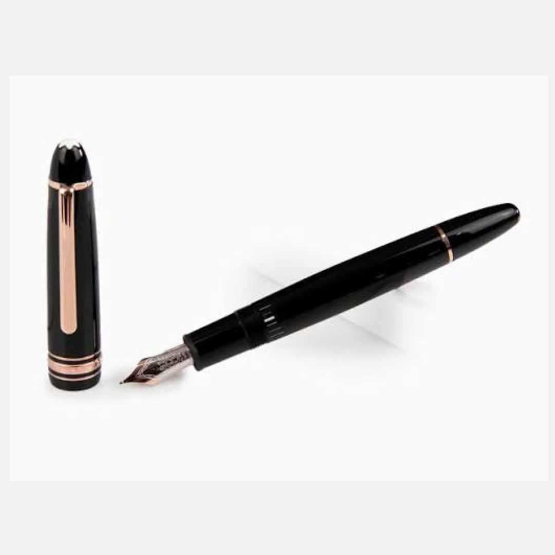 Montblanc 132479 – Stylo plume Meisterstück LeGrand doré à l’or rose