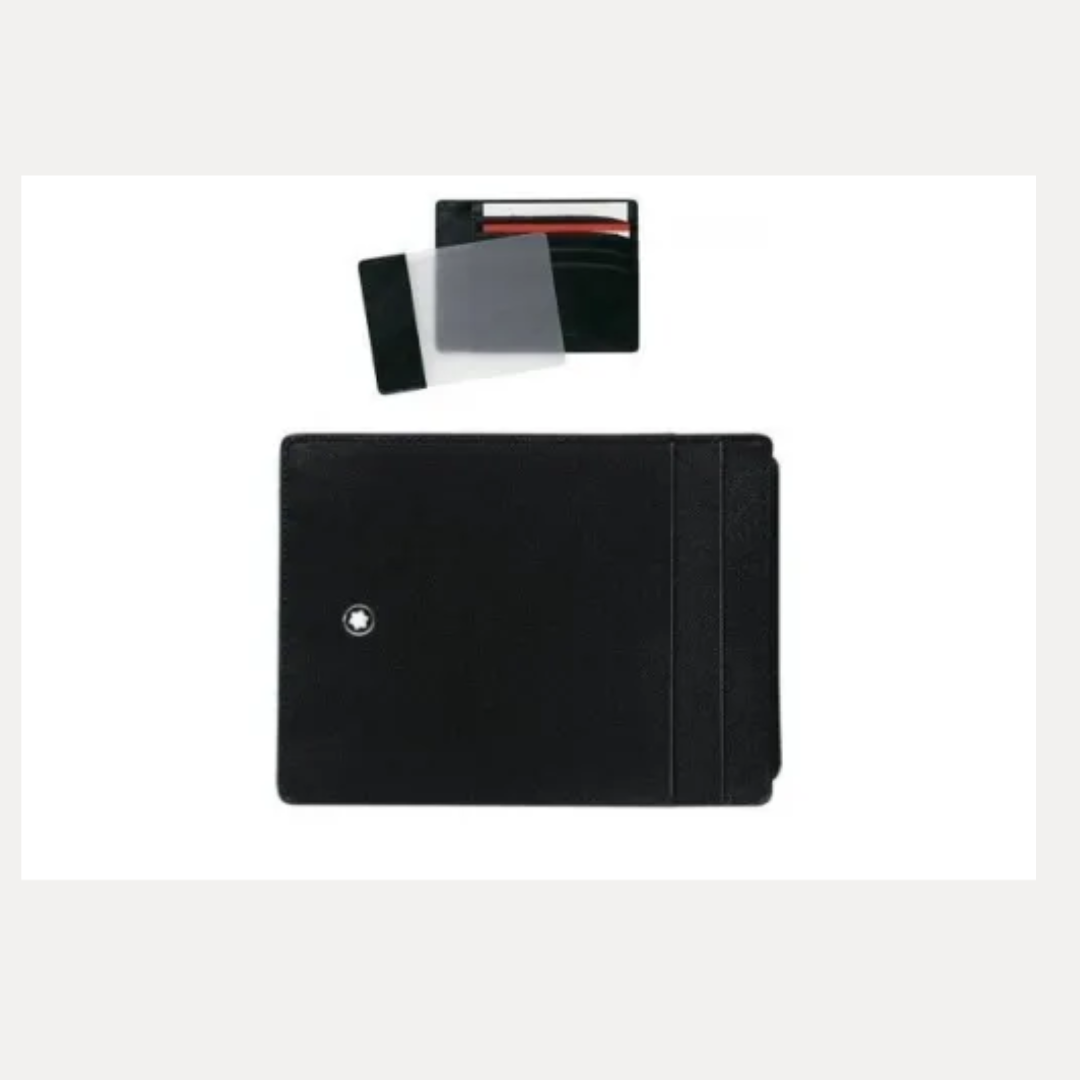 Montblanc Meisterstück 198328 – Porte-cartes en cuir avec compartiment ID