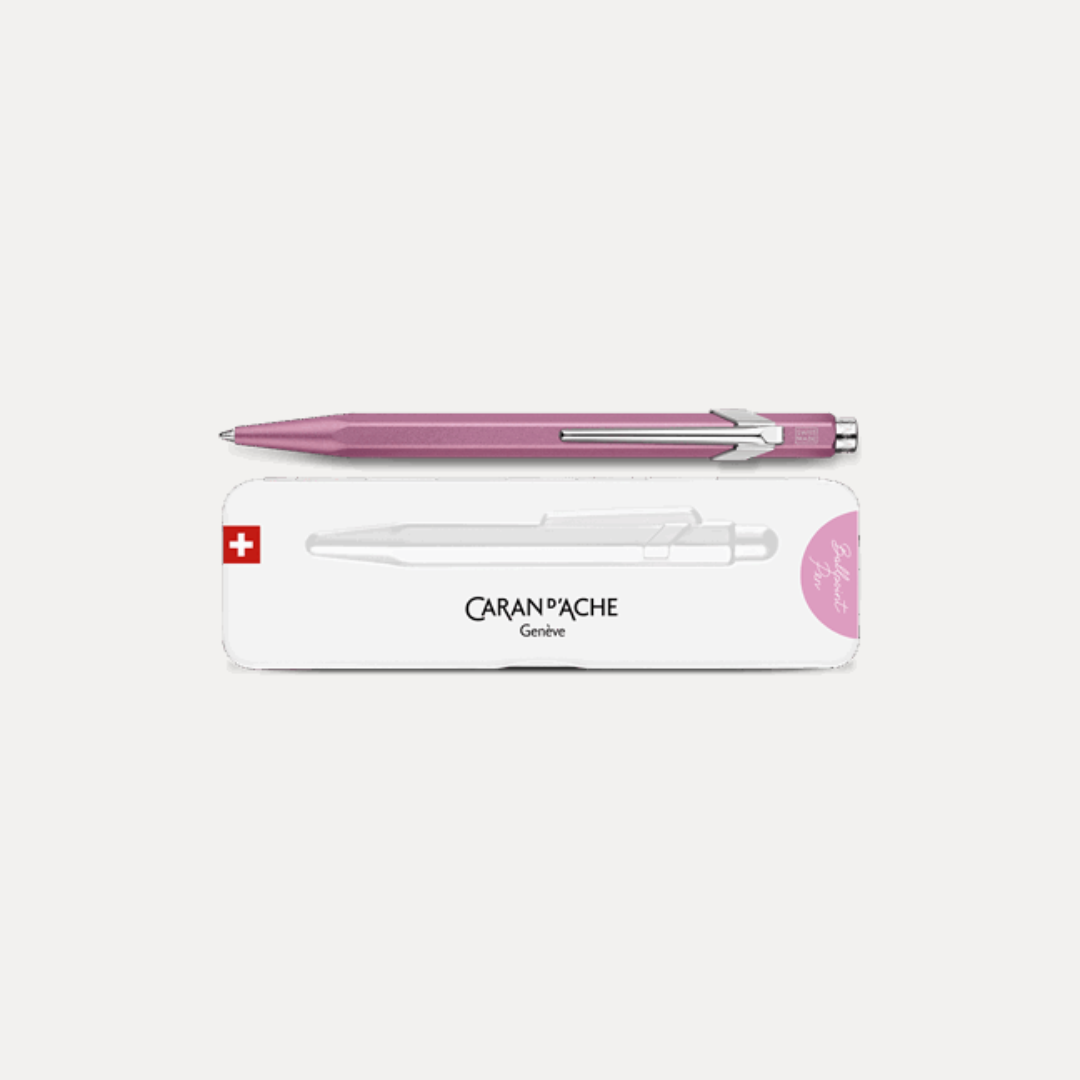 stylo bille Caran d’Ache 849.591 colormat -x rose
