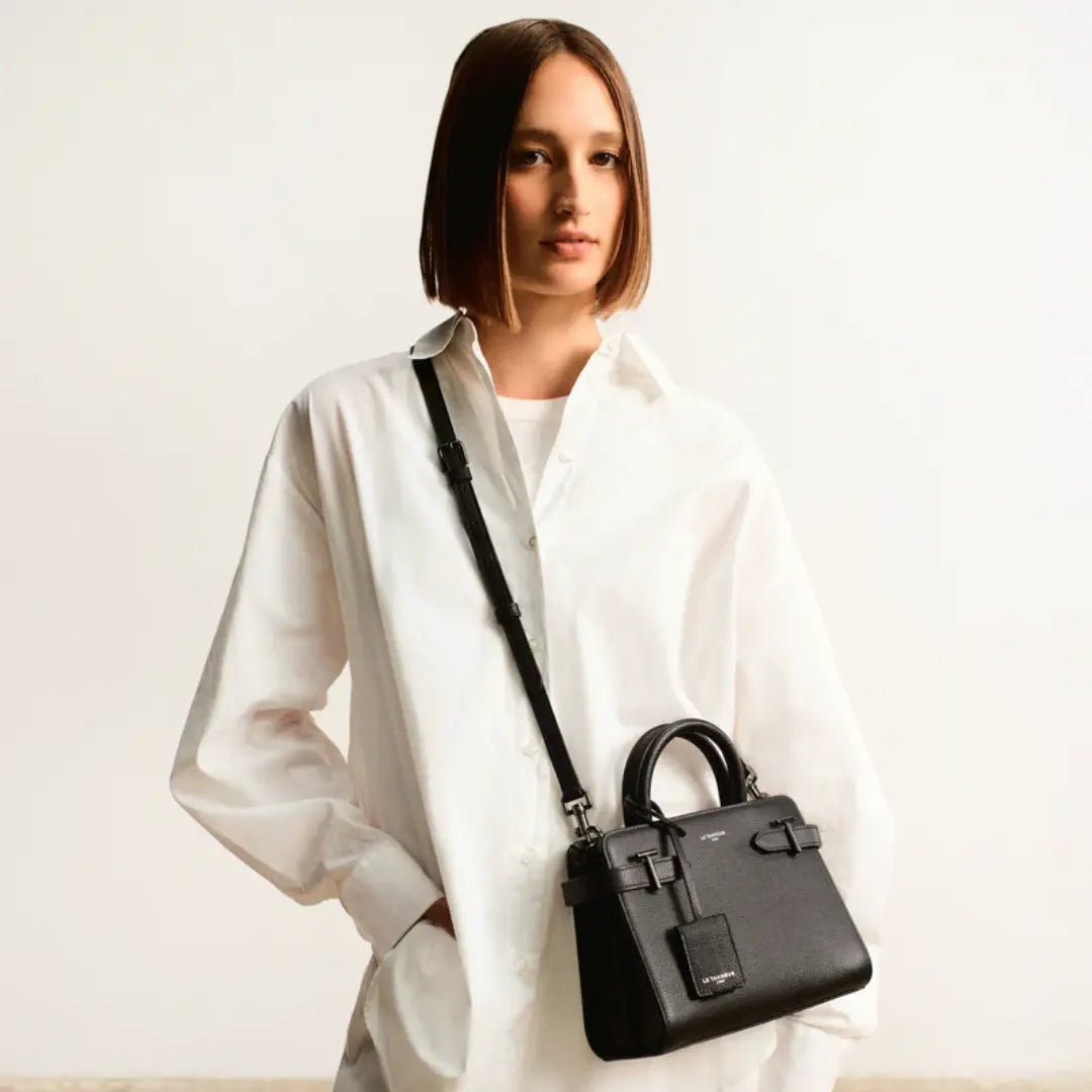 Le TANNEUR - Sac collection Emilie - Noir Le Tanneur