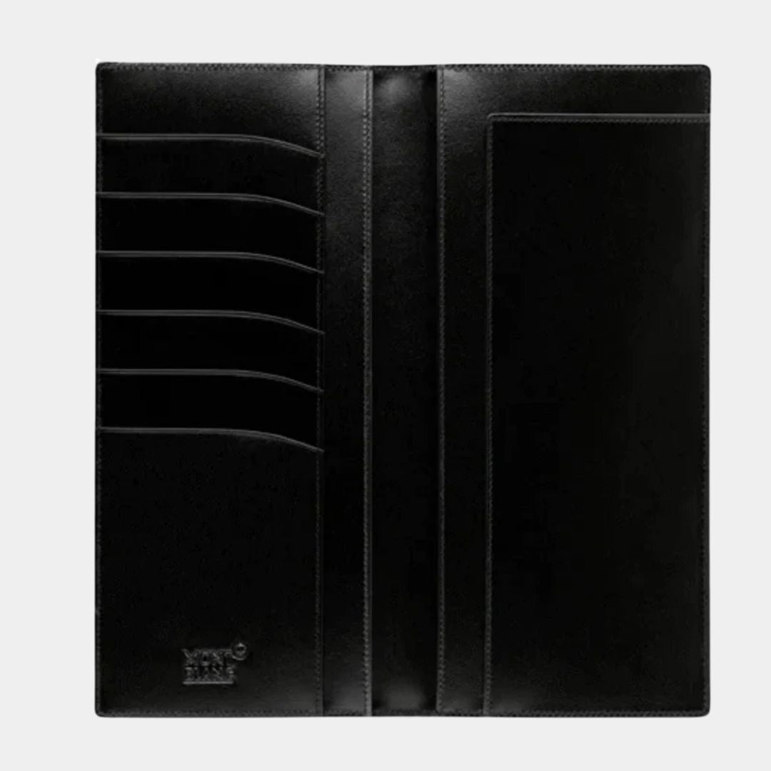 Portefeuille Montblanc long 6cc - Collection Meisterstuck Noir Montblanc