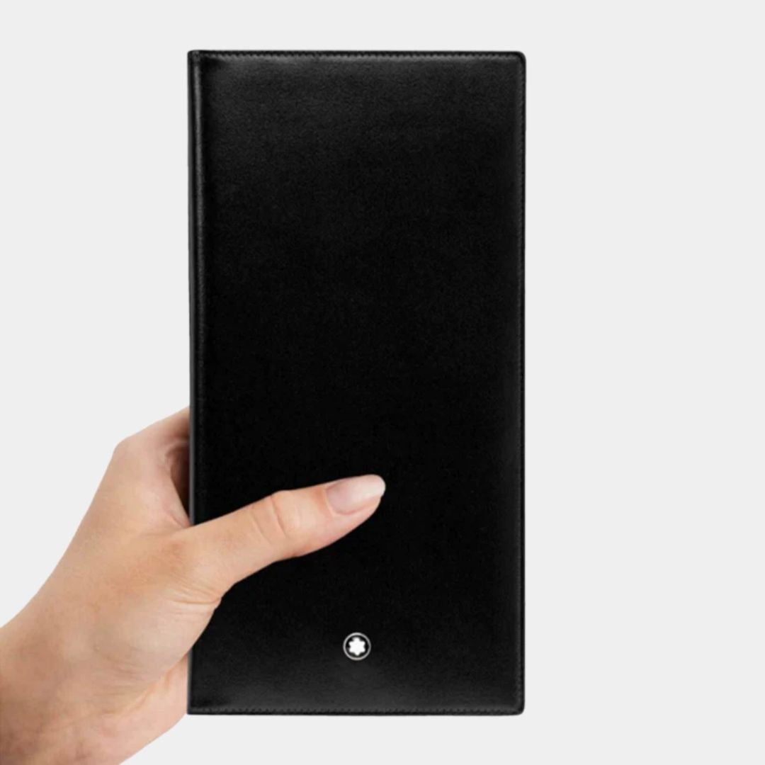 Portefeuille Montblanc long 6cc - Collection Meisterstuck Noir Montblanc