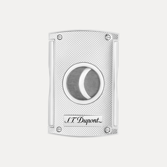 Coupe cigare ST Dupont - Maxijet Chrome Quadrillé
