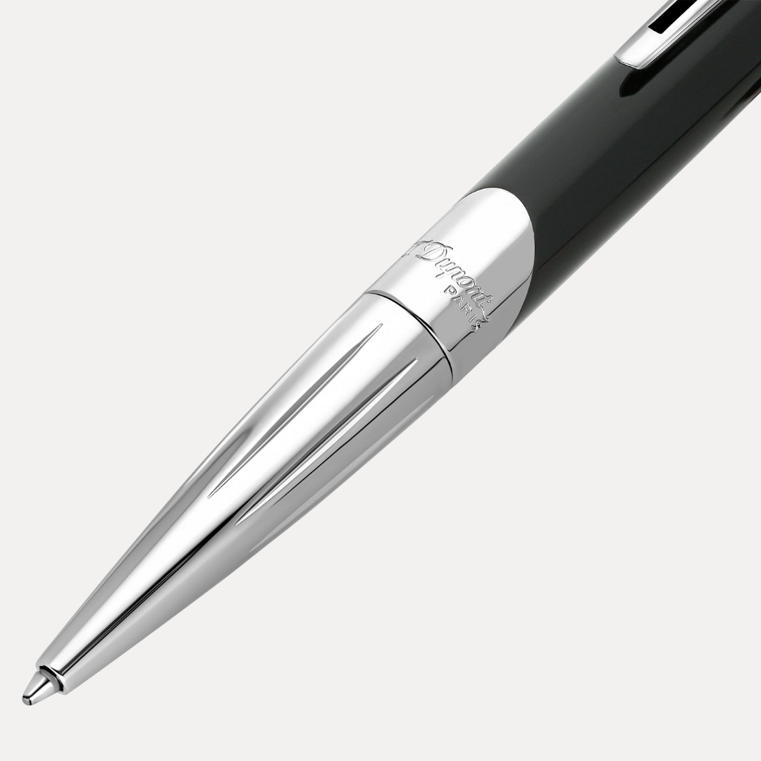 Stylo Bille S.T Dupont - Collection Défi millénium - Laque noire finitions chrome