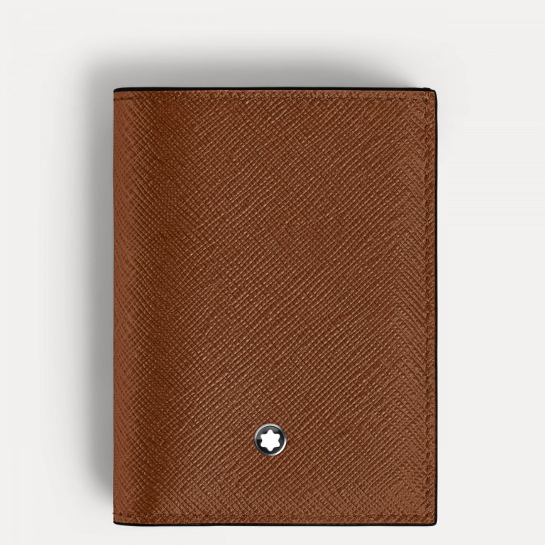 Mini Portefeuille Montblanc 4cc Fauve 220383