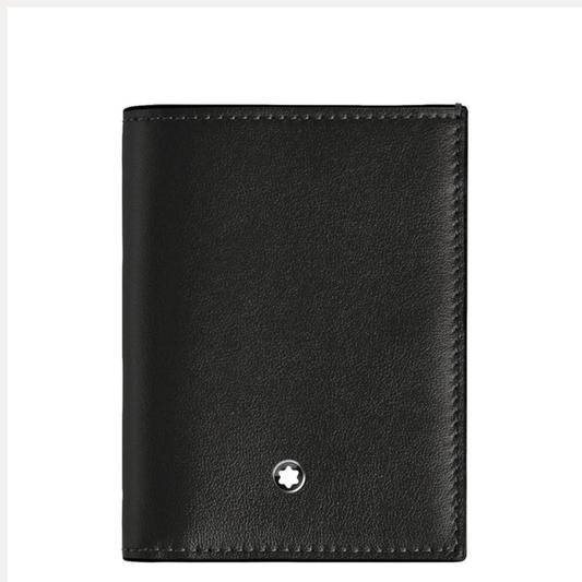 Mini Portefeuille Montblanc 4cc noir 220228