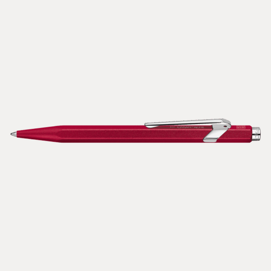Stylo bille Caran d'ache 849.585 colormat-x rouge