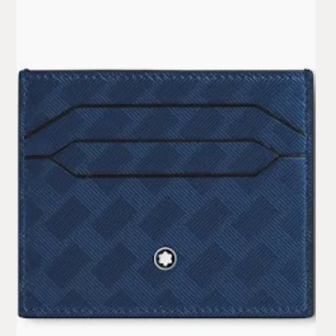 Porte carte Montblanc 6cc ink blue 198079