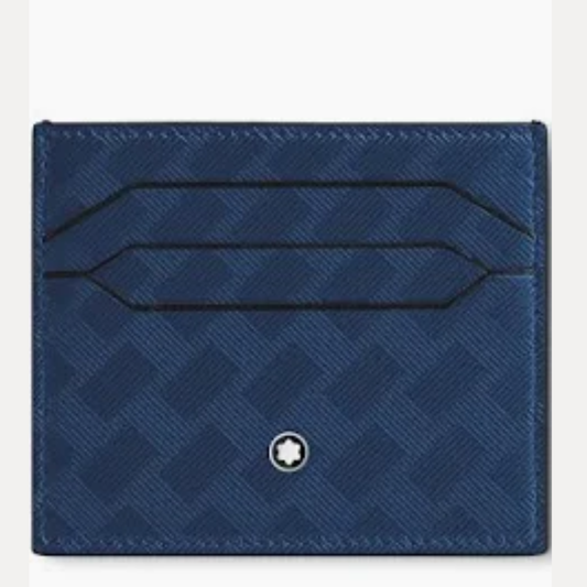 Porte carte Montblanc 6cc ink blue 198079