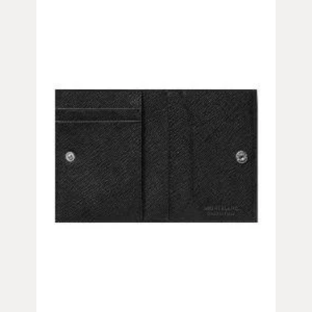 Mini portefeuille Montblanc Sartorial noir – Réf. 130321