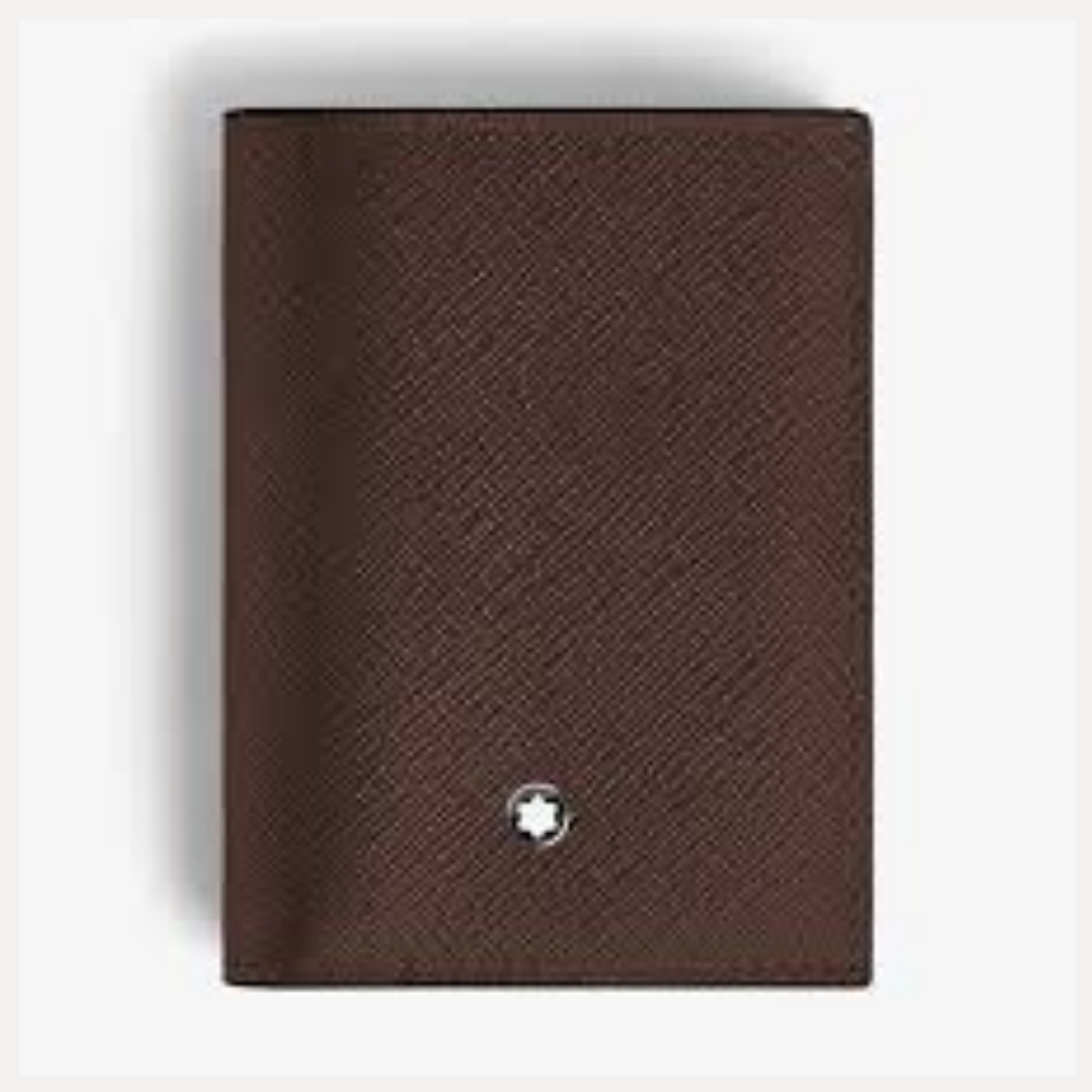 Mini portefeuille Montblanc Sartorial ébène – Réf. 222989