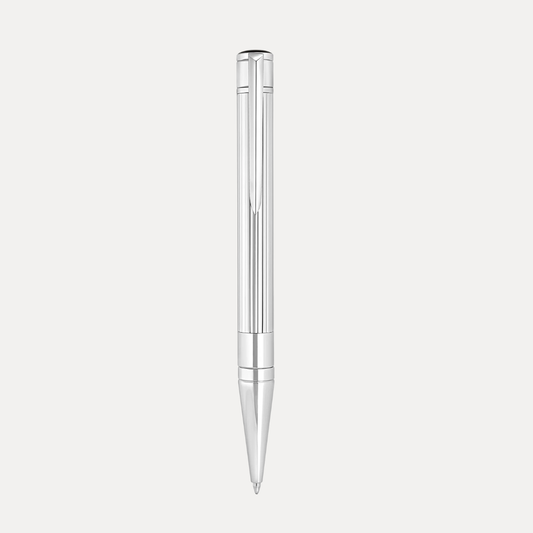 Stylo bille ST Dupont  D-Initial finition chrome