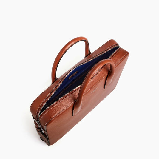 Le Tanneur - Porte Documents - Collection Emile - Acajou Le Tanneur