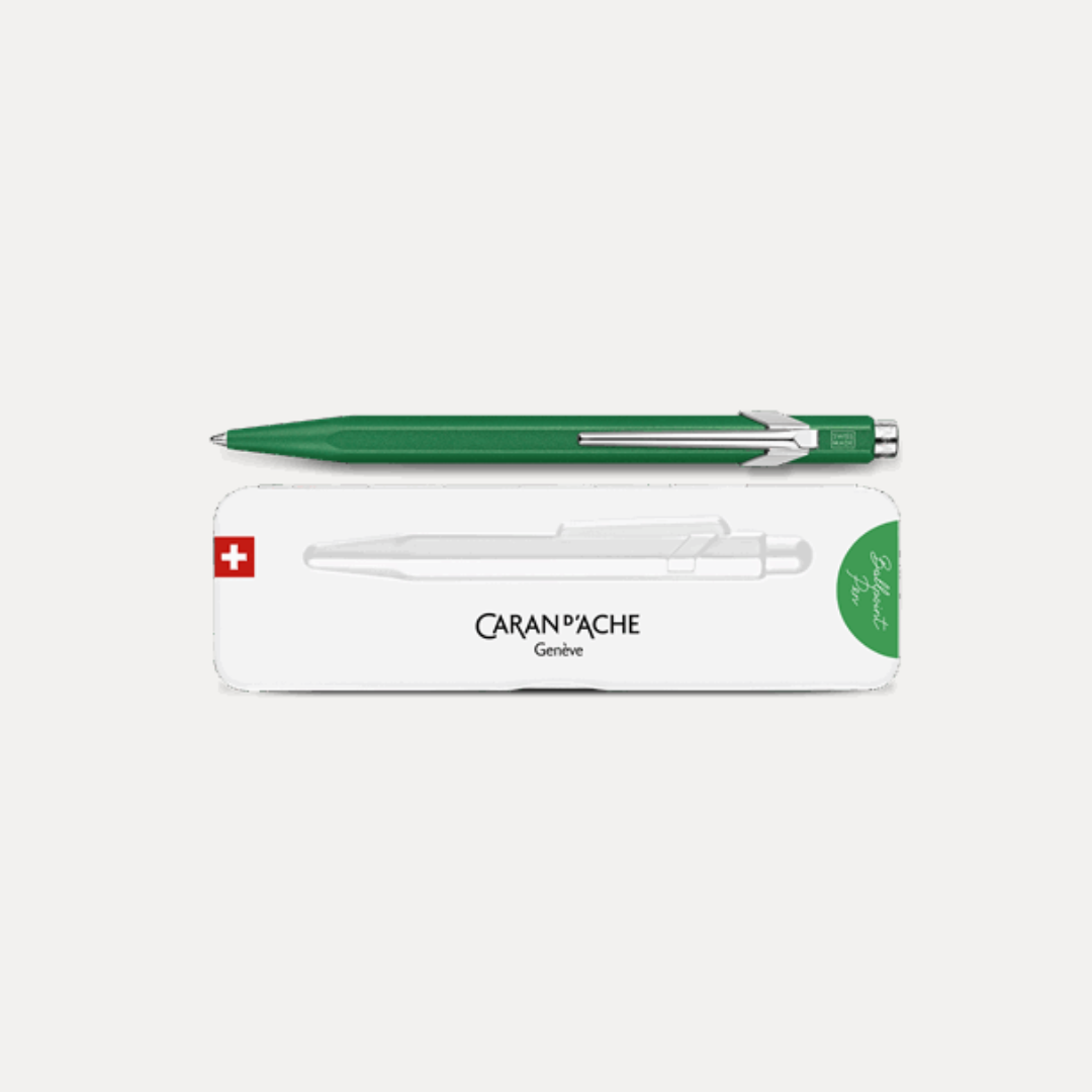 stylo bille Caran d’Ache 849.734 colormat-X vert