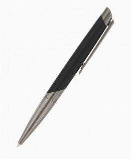 ST Dupont. Stylo bille Défi Gun métal et noir mat 405719