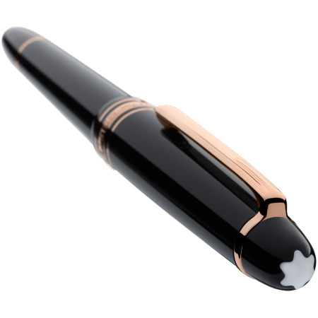 Stylo plume Montblanc classique or rose.