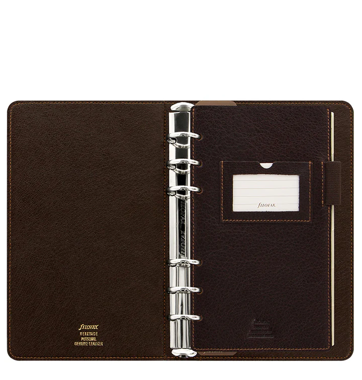 Agenda Filofax – Héritage – Slim compact – Marron –