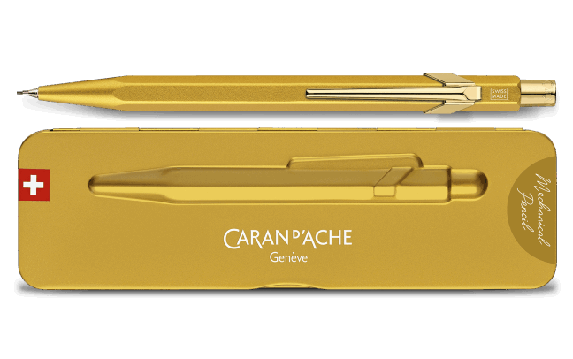 Porte-Mine 849 PREMIUM Goldbar – Caran d’Ache –